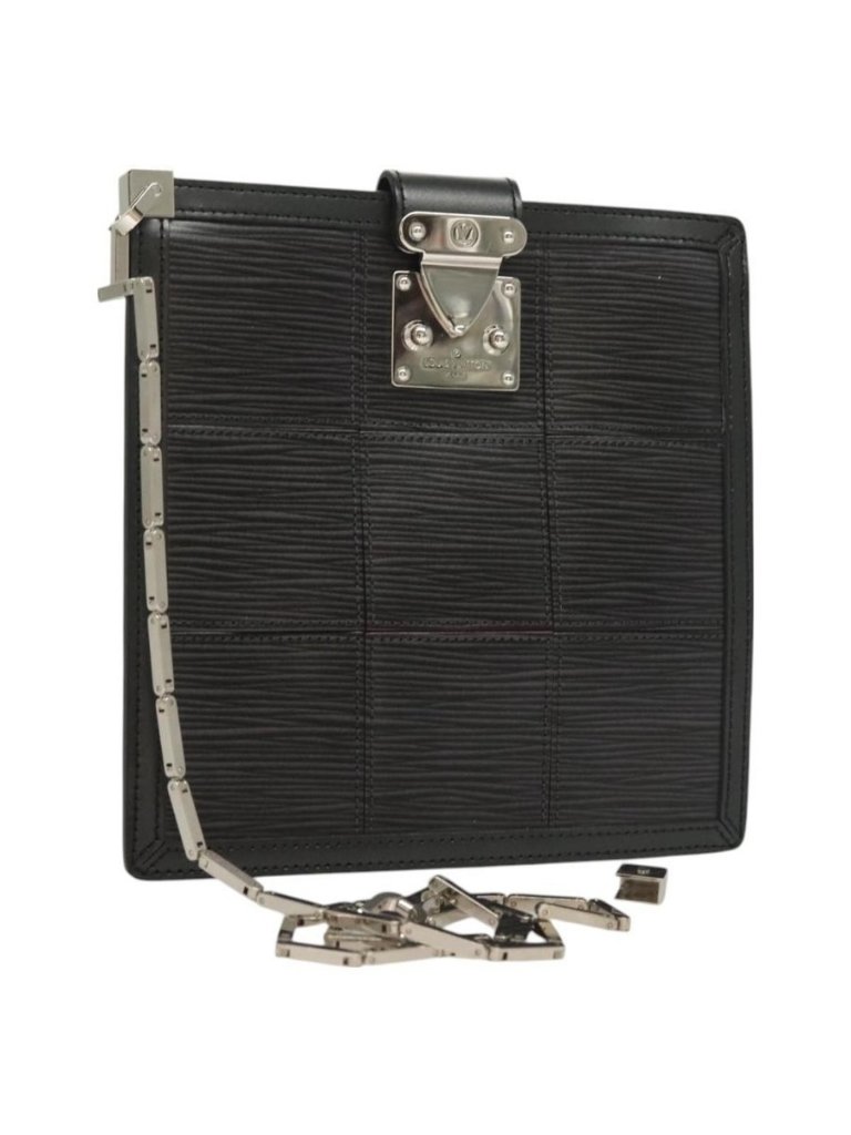 Authentic Louis Vuitton Epi Stretch Mojito Shoulder Bag Black M54612 Lv